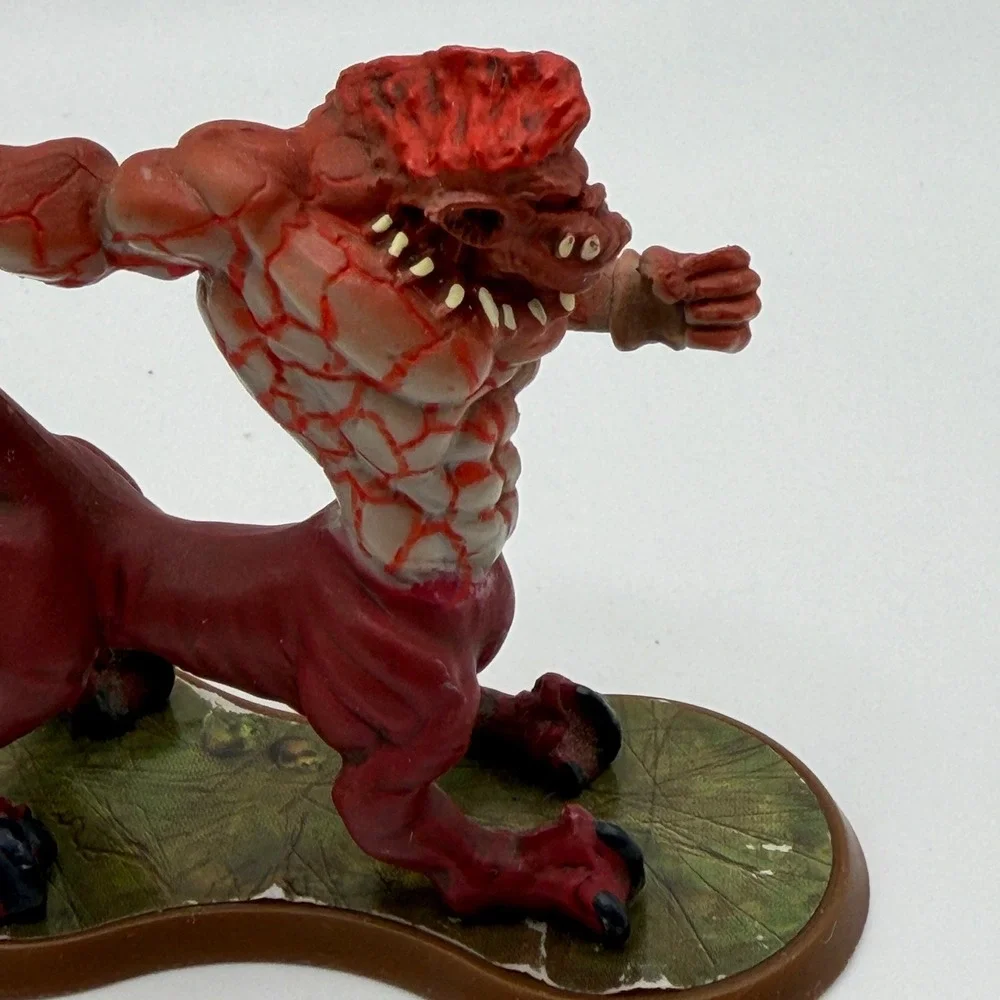 Hasbro Heroscape‎ Brunak Miniature Figure Orm's Return Expansion Red Demon RPG